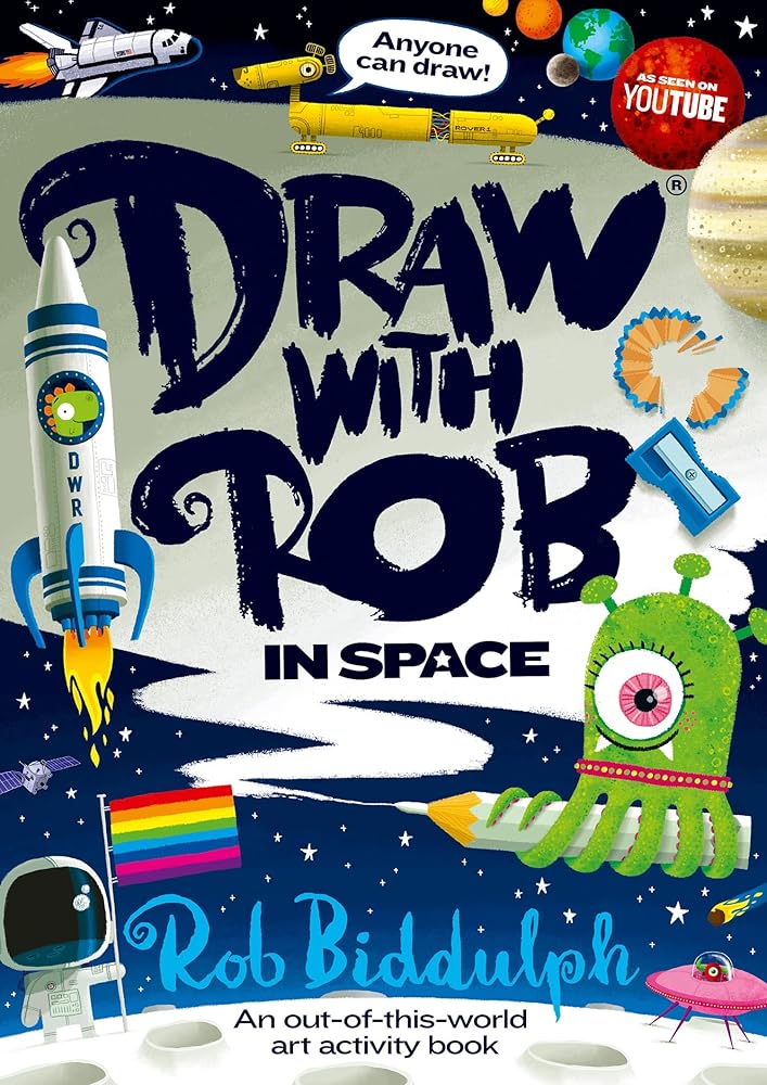 Draw With Rob: In Space cover image