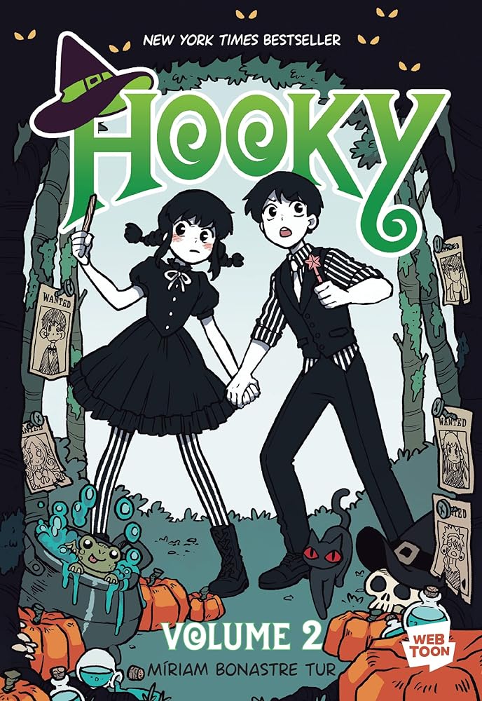 Hooky Volume 2: A Graphic Novel – A New York Times Bestselling Middle Grade Fantasy About Witches and Good vs Evil for Kids (Ages 8-12) cover image