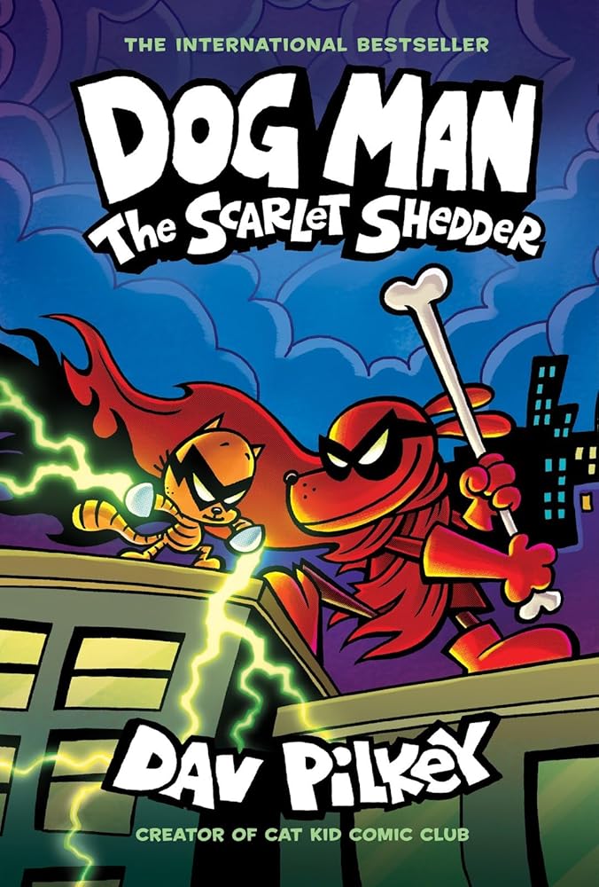 Dog Man: The Scarlet Shedder (Dog Man #12) (PB) cover image