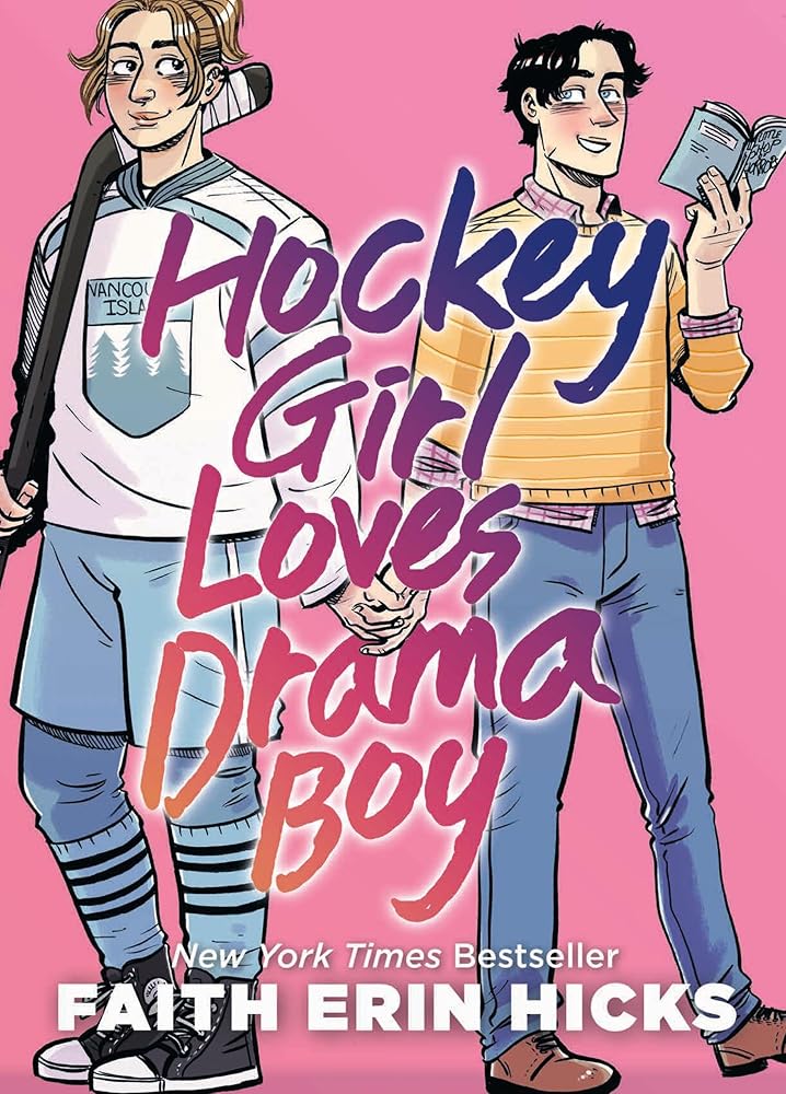 Hockey Girl Loves Drama Boy cover image