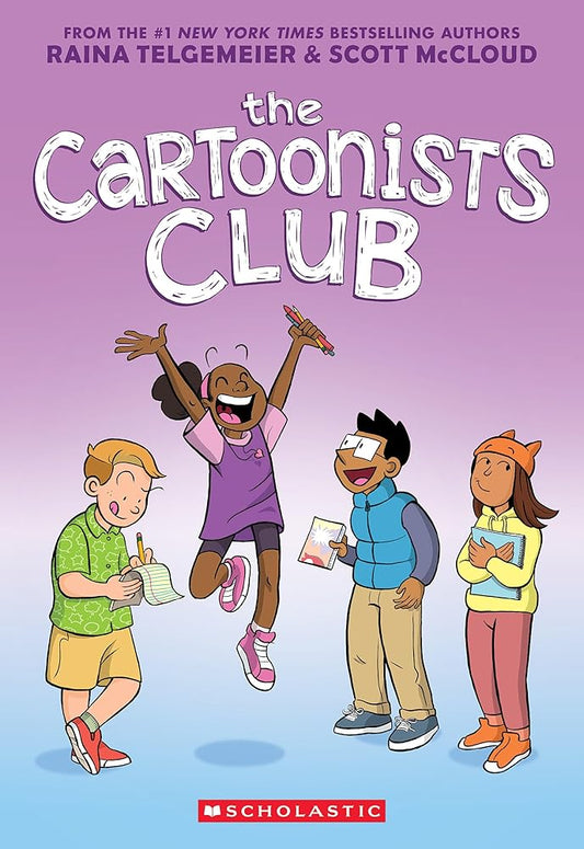 The Cartoonists Club: A Graphic Novel cover image