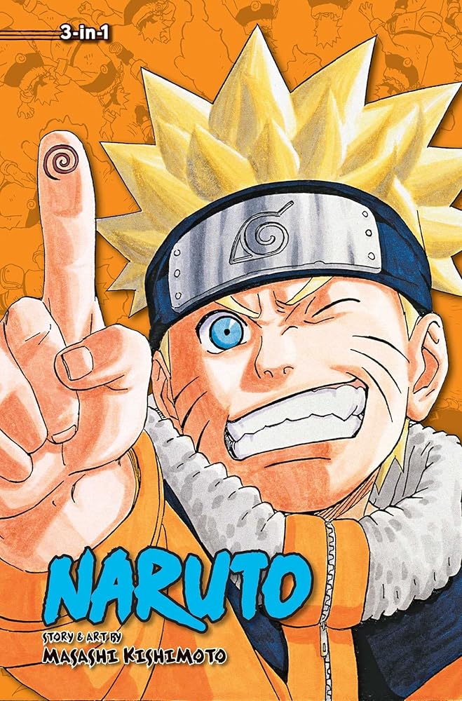 Naruto (3-in-1 Edition), Vol. 8: Includes vols. 22, 23 & 24 (8) cover image