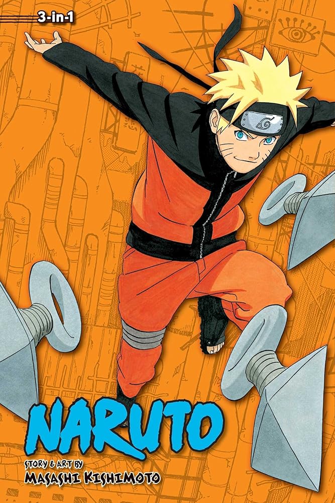 Naruto 3-in-1, Vol. 12: A Compilation of the Graphic Novel Volumes 34-36 cover image
