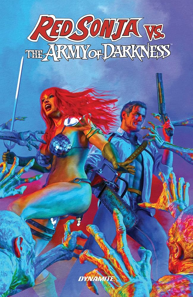 Red Sonja vs The Army of Darkness TPB cover image