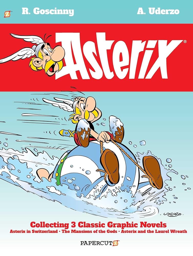 Asterix Omnibus Vol. 6: Collecting Asterix in Switzerland, The Mansions of the Gods, and Asterix and the Laurel Wreath (6) cover image