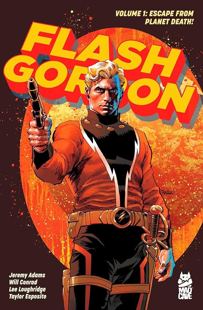 Flash Gordon Vol. 1: Escape from Planet Death! (1) (Flash Gordon (2024-)) cover image