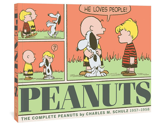 The Complete Peanuts 1957-1958: Vol. 4 Paperback Edition cover image
