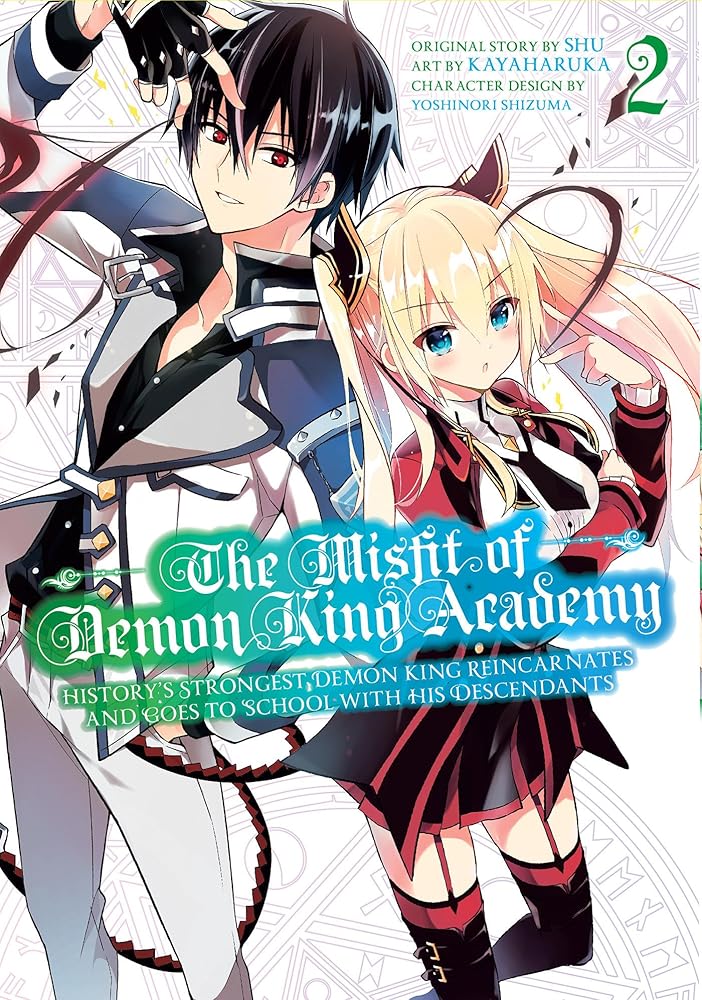 The Misfit of Demon King Academy 02: History's Strongest Demon King Reincarnates and Goes to School with His Descendants (The Misfit of Demon King ... and Goes to School with His Descendants) cover image