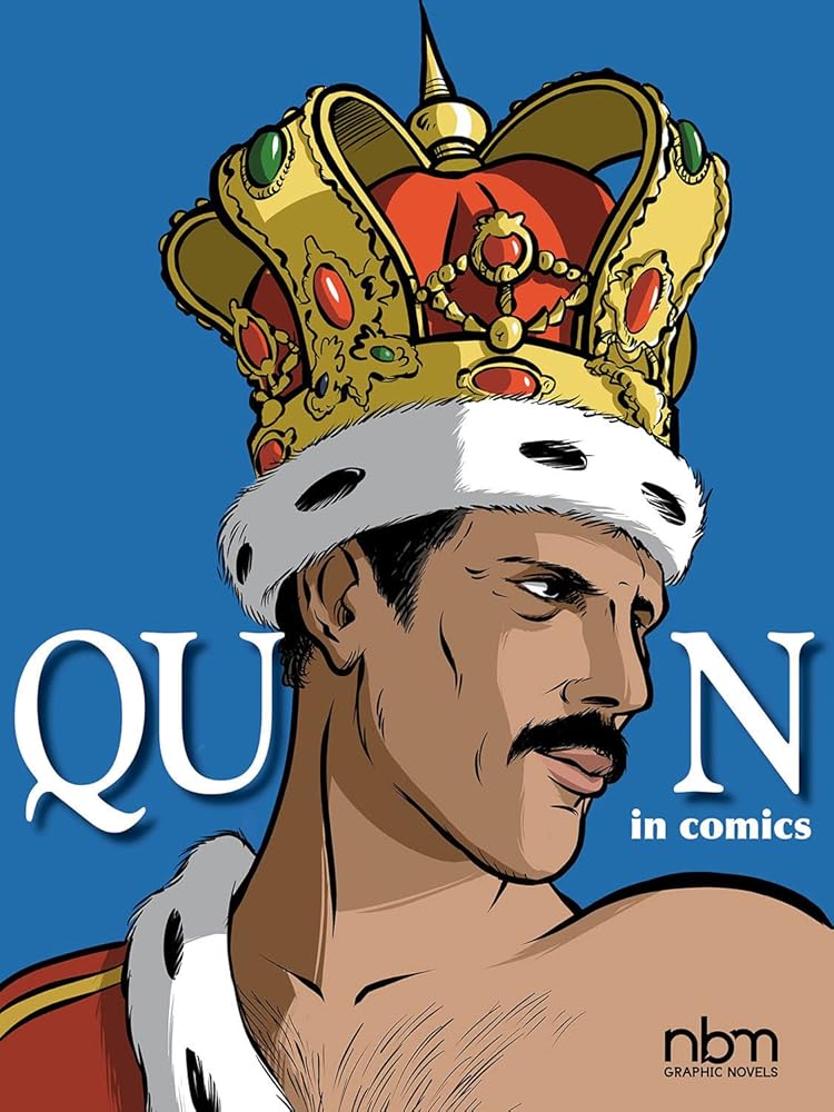 Queen in Comics! (NBM Comics Biographies) cover image