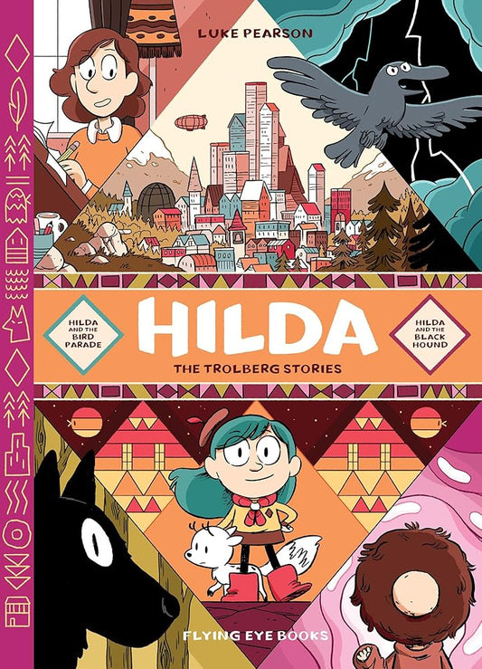 Hilda: The Trolberg Stories: Hilda and the Bird Parade / Hilda and the Black Hound (Hildafolk) cover image