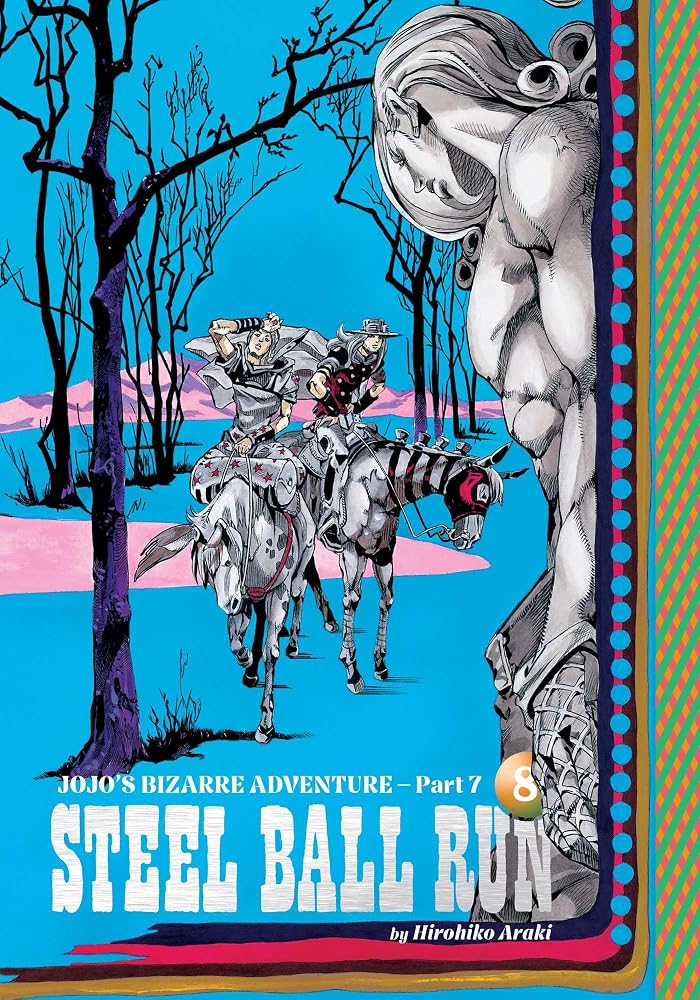 JoJo's Bizarre Adventure: Part 7--Steel Ball Run, Vol. 8 cover image