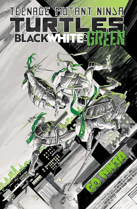 Teenage Mutant Ninja Turtles: Black, White, and Green cover image