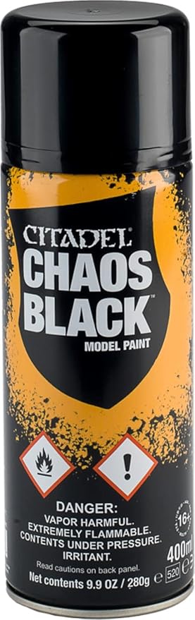 Citadel Colour: Chaos Black Spray Paint