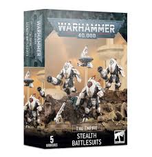 Warhammer 40k: T'au Stealth Battlesuits