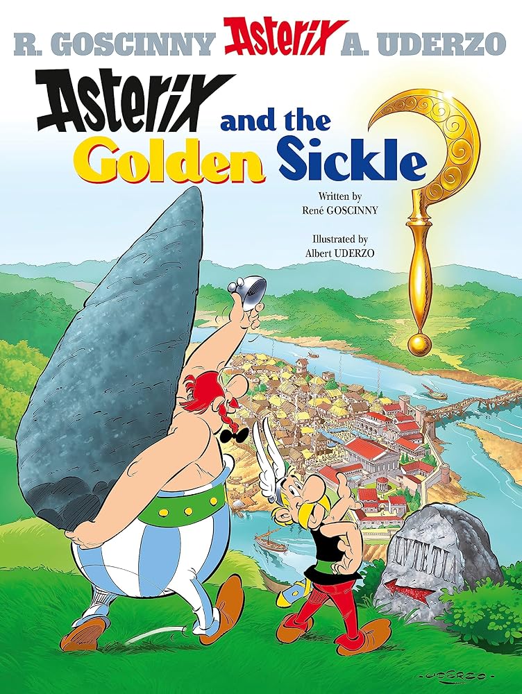 Asterix and the Golden Sickle: Album #2 cover image