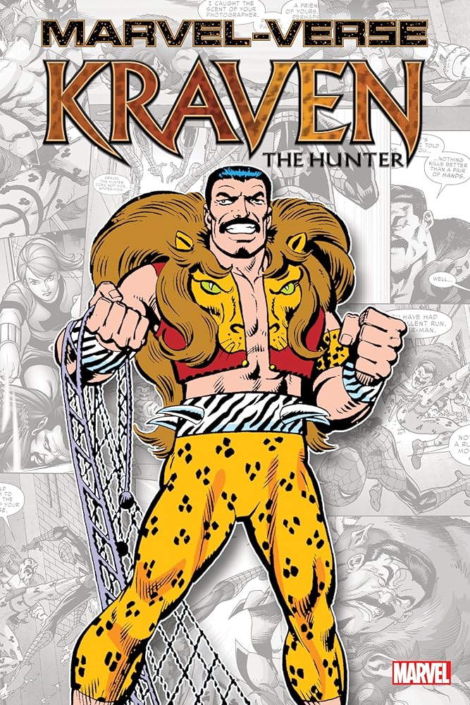 MARVEL-VERSE: KRAVEN THE HUNTER (Marvel Universe/Marvel-verse) cover image