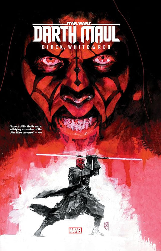 Star Wars: Darth Maul - Black, White & Red Treasury Edition cover image
