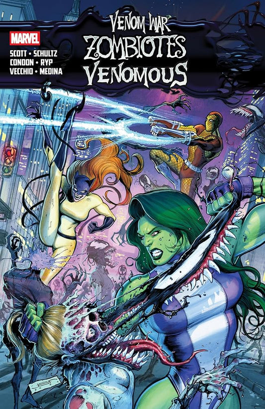 Venom War: Zombiotes/Venomous (Marvel Venom War) cover image