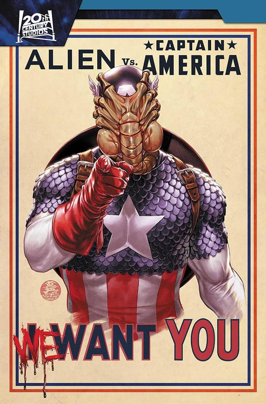 Alien vs. Captain America: 1 cover image