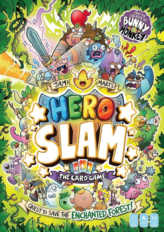 Jamie Smart s Hero Slam: The brand new card game from the no 1 bestselling creator of Bunny vs Monkey cover image