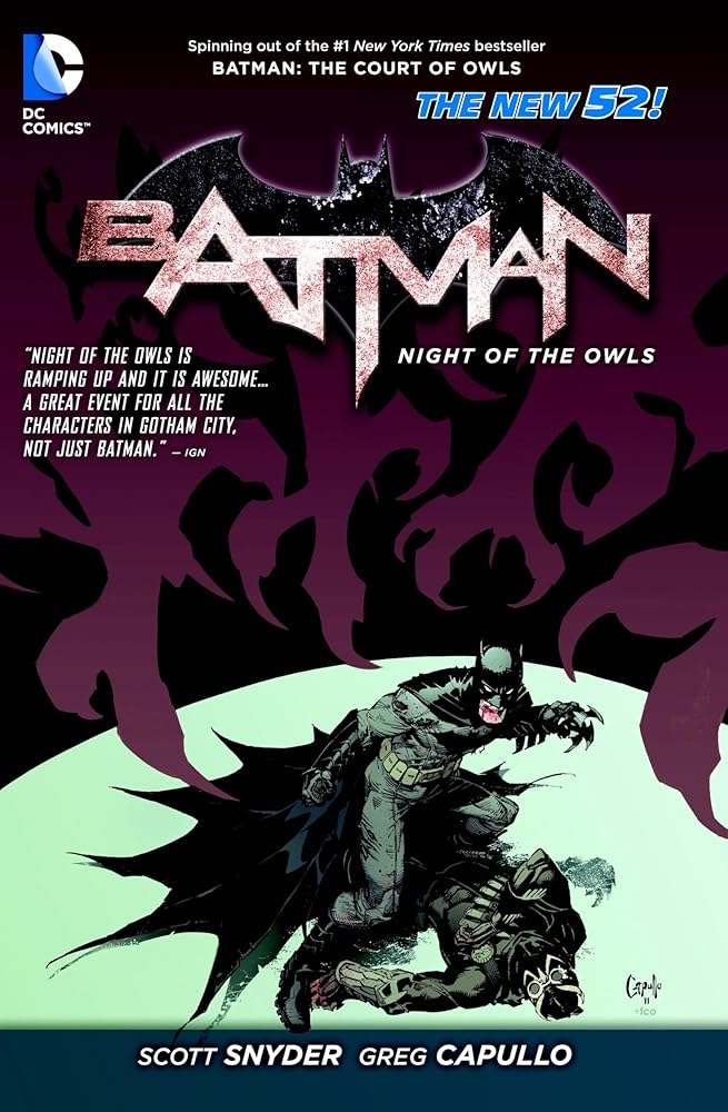 Batman: Night of the Owls cover image