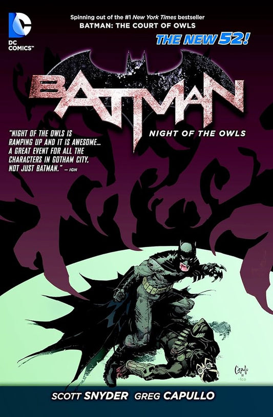 Batman: Night of the Owls cover image