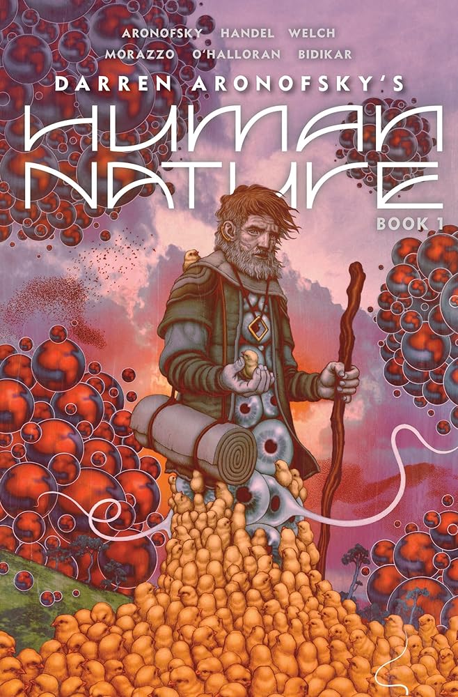 Human Nature Book 1: A Satirical Science Fiction Graphic Novel (Volume 1) cover image