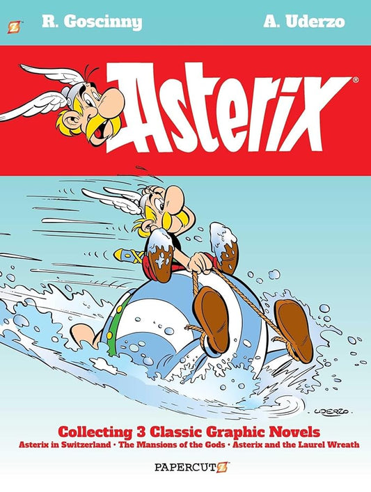 Asterix Omnibus Vol. 6: Collecting Asterix in Switzerland, The Mansions of the Gods, and Asterix and the Laurel Wreath (6) cover image