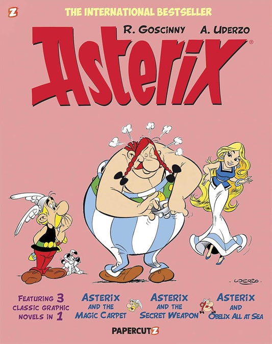 Asterix Omnibus Vol. 10: Collecting "Asterix and the Magic Carpet," "Asterix and the Secret Weapon," and "Asterix and Obelix All at Sea" (10) cover image