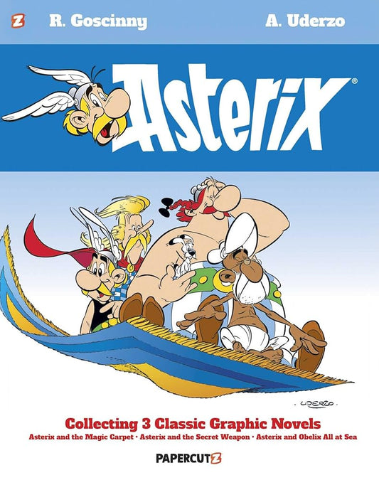 Asterix Omnibus Vol. 10: Collecting "Asterix and the Magic Carpet," "Asterix and the Secret Weapon," and "Asterix and Obelix All at Sea" (10) cover image