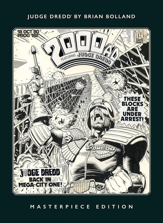 Judge Dredd by Brian Bolland: Masterpiece Edition cover image