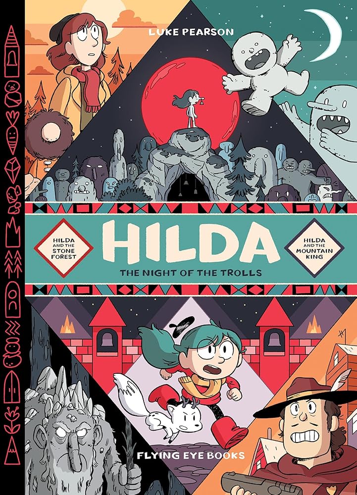 Hilda: Night of the Trolls: Hilda and the Stone Forest / Hilda and the Mountain King (Hildafolk) cover image