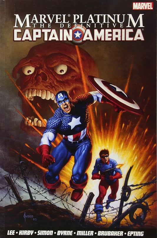 Marvel Platinum: The Definitive Captain America cover image