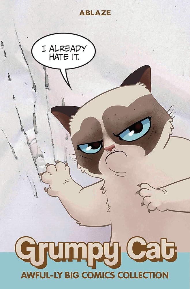 Grumpy Cat Awful-ly Big Comics Collection cover image