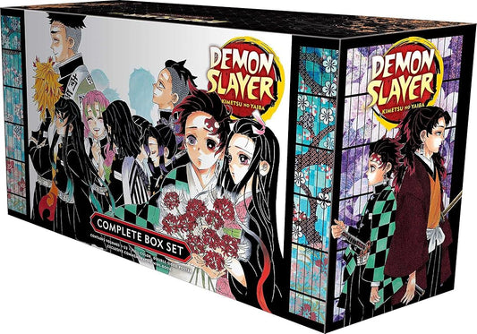 Demon Slayer: Kimetsu no Yaiba Complete Box Set: Includes volumes 1-23 with premium cover image
