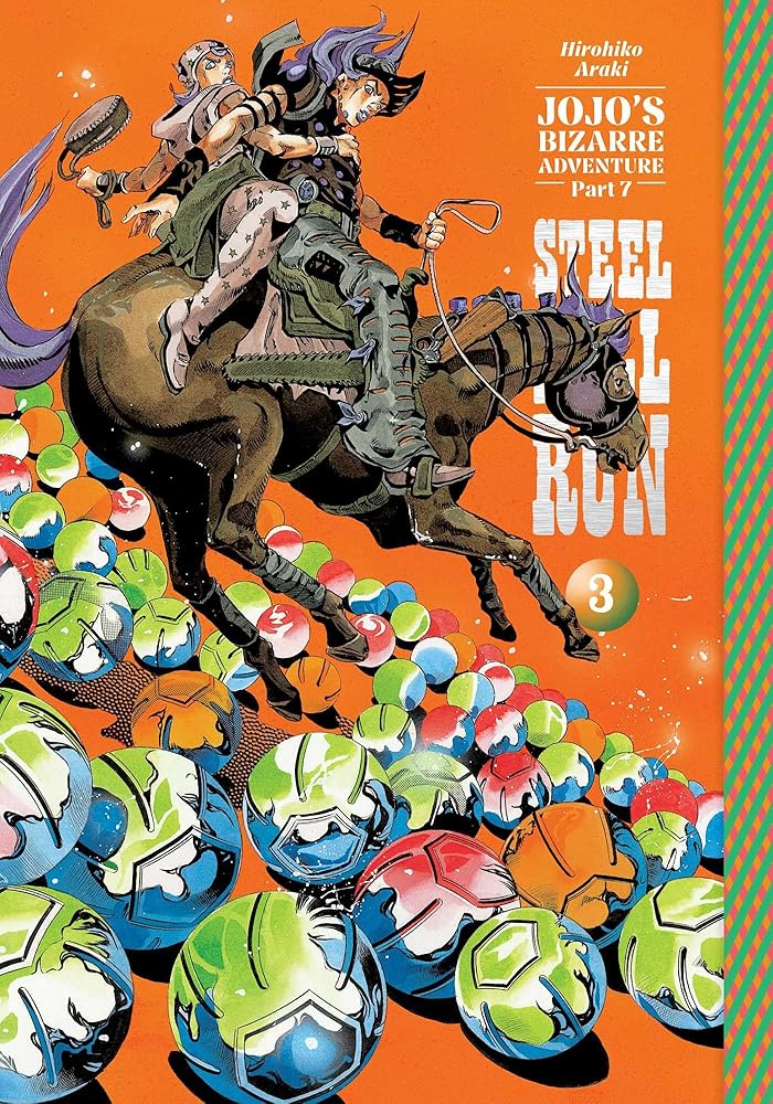 JoJo's Bizarre Adventure: Part 7--Steel Ball Run, Vol. 3 cover image