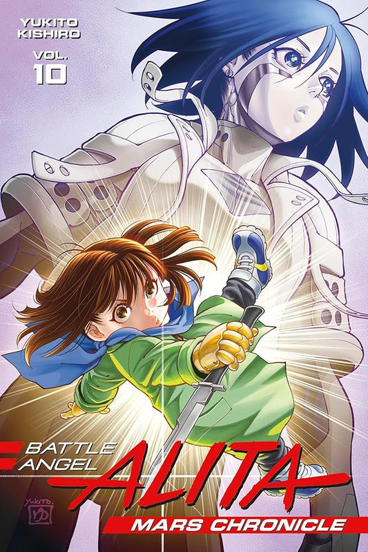 Battle Angel Alita Mars Chronicle 10 cover image