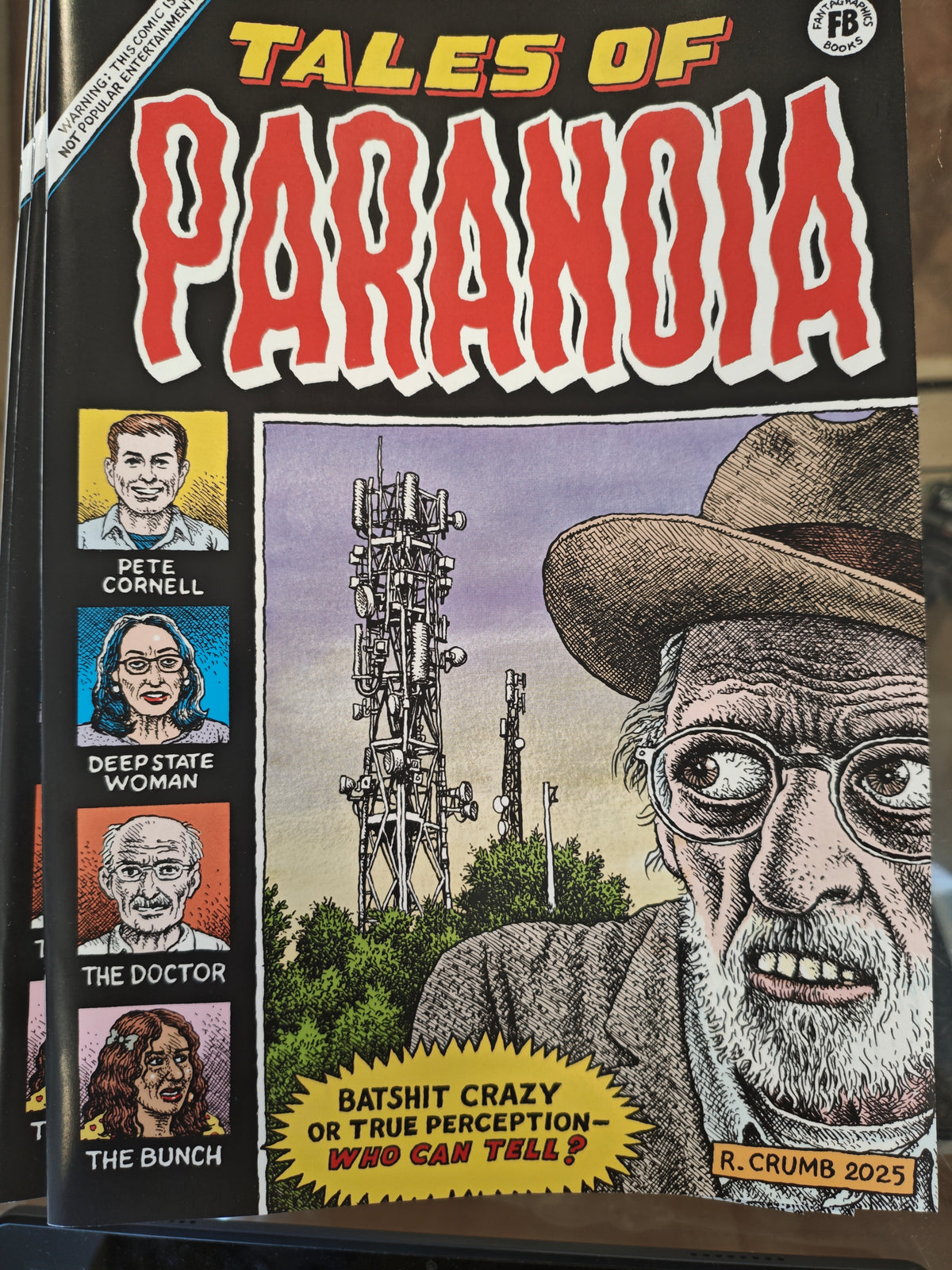 Robert Crumb's Tales of Paranoia