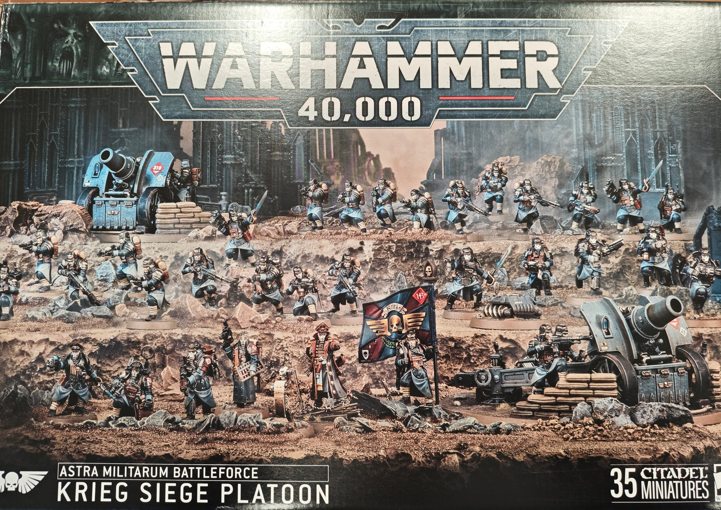 Warhammer 40k: Astra Militarum Battleforce: Krieg Siege Platoon