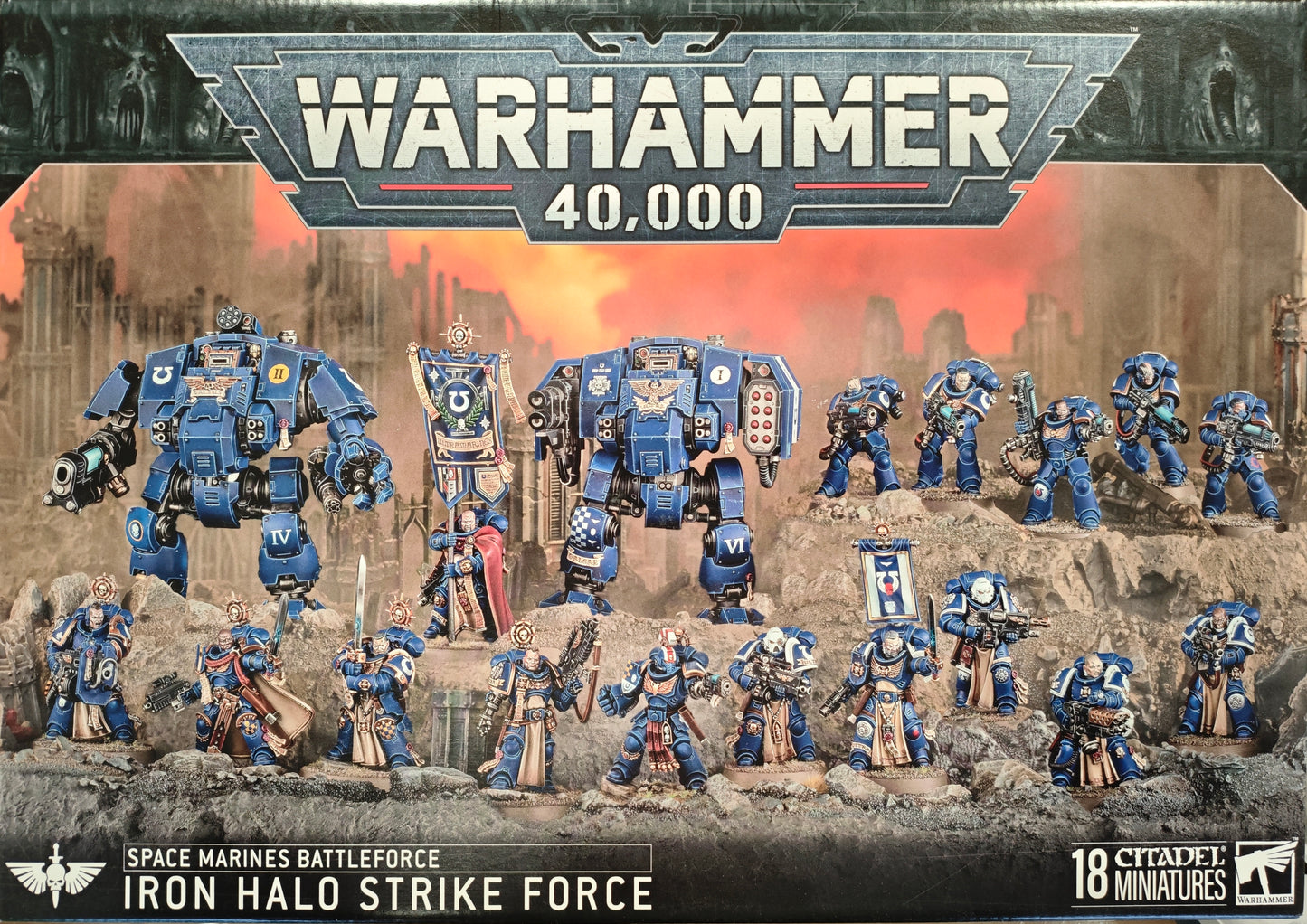 Warhammer 40k: Space Marines Battleforce: Iron Halo Strike Force